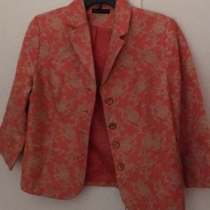 Brocade suit jacket